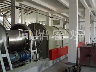 回转炉滚筒内衬的砌筑